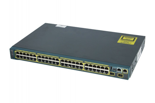 WS-C2960S-F48LPS-L= - Cisco 48-Port 10/100 PoE+ Manageable Rack-Mountable Switch