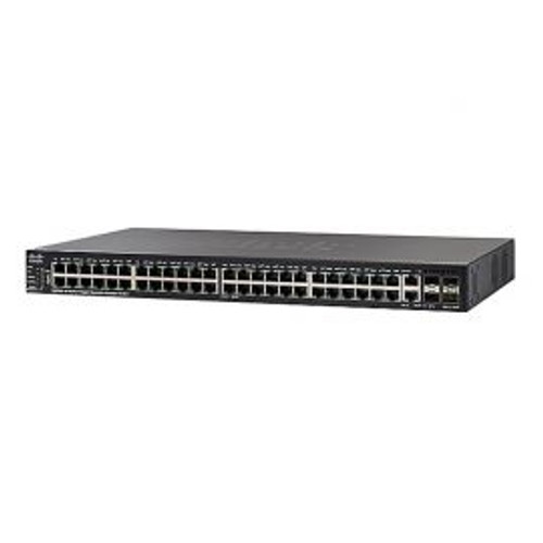 SF550X-48P-RF - Cisco 48 X 10/100 Poe+ Ports With 382W Power Budget 4 X 10 Gigabit Ethernet (2 X 10Gbase-T/Sfp+ Combo + 2 X Sfp+)