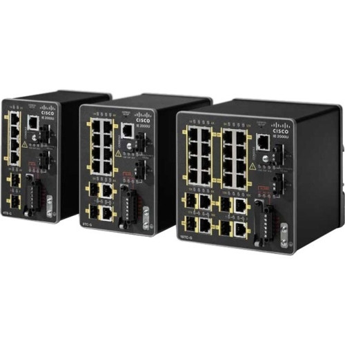 IE-2000U-8TC-G-RF - Cisco 8-Port Fast Ethernet 2-Port Gigabit Combo Switch
