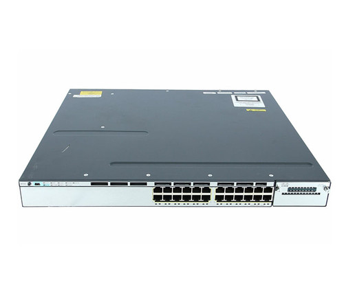WS-C3750X-24T-S= - Cisco Catalyst 3750X-24T Switch Layer 3 - 24 X 10/100/1000 Ethernet Ports - Data Ip Base - Managed - Stackable - Stackwise Plus With 64G Stacking Bandwidth