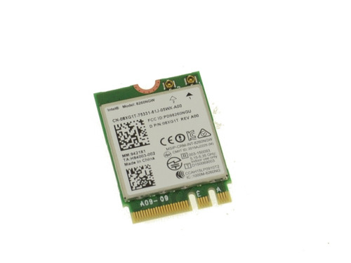 8XG1T - Dell Dual-Band 802.11ac Mini PCI Express Wireless Network Card