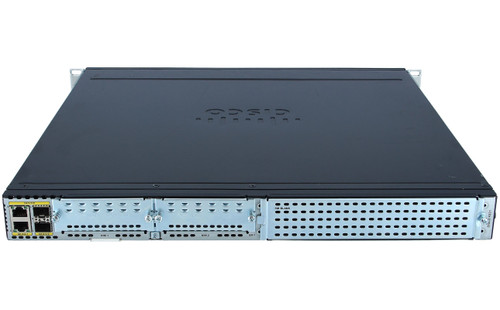 Cisco ISR4351/K9 Router - 200-400Mbps Throughput, 3 WAN/LAN Ports, 3 SFP Ports, Multi-Core CPU, 2 Service Module Slots