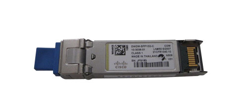 DWDM-SFP10G-C - Cisco 10Gbps DWDM Single-mode 80km Duplex LC SFP+ Transceiver