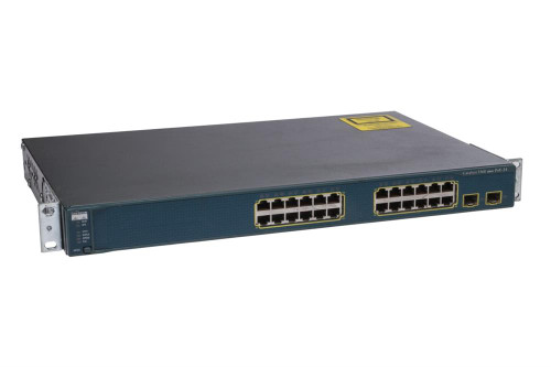 WS-C3560-24PS-S-RF - Cisco 24-Port PoE+ Fast Ethernet 2 SFP Layer3 Switch