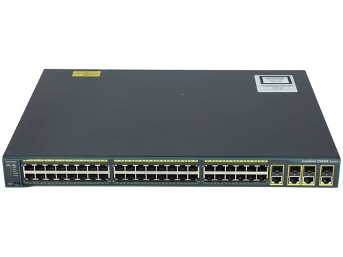 WS-C2960G-48TC-L - Cisco 48-Port Gigabit Network Switch