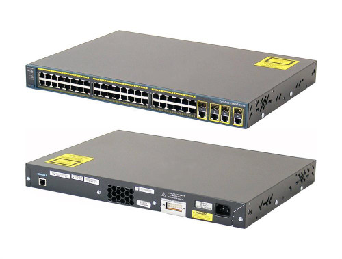 WS-C2960G-48TC-L-RF - Cisco 48-Port Gigabit 4 SFP Network Switch