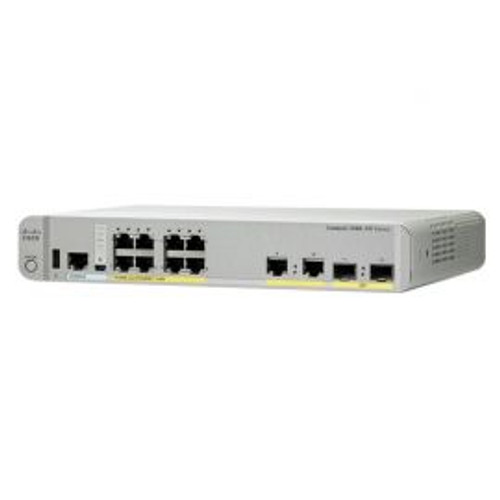 WS-C3560CX-8PC-S - Cisco Catalyst 3560-CX Series 10/100/1000 8x Ethernet Ports Switch with 2x 1GE SFP and 2x 1GE Copper Uplink Ports (NEW)