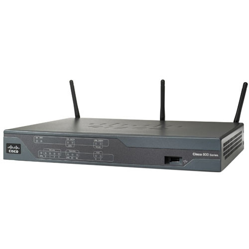 C888SRST-K9= - Cisco G.SHDSL FXS BRI Security Router