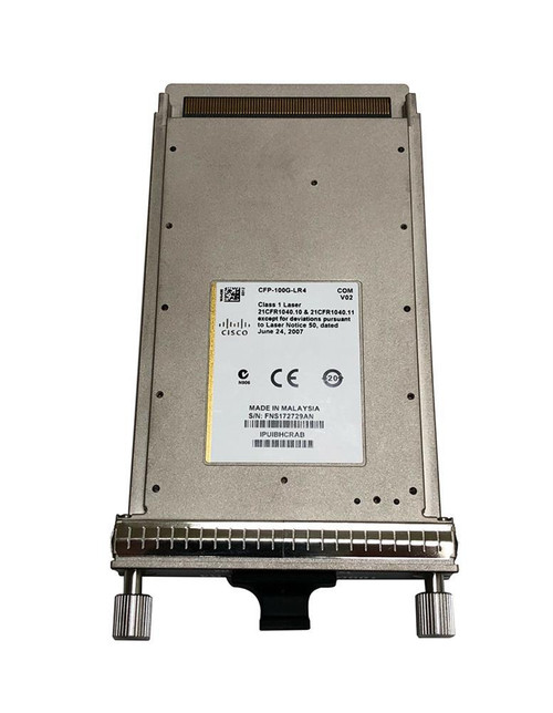 CFP-100G-LR4-RF - Cisco 100Gb/s 100GBase-LR4 Single-mode 10km CFP Transceiver