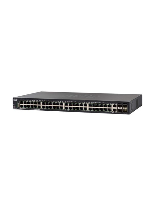 SG350X-48P= - Cisco 48 X 10/100/1000 Poe+ Ports With 382W Power Budget 4 X 10 Gigabit Ethernet (2 X 10Gbase-T/Sfp+ Combo + 2 X Sfp+)