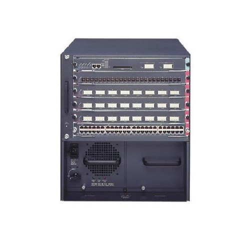 WS-C6506E-S32P-GE-RF - Cisco 6-Slot 12U Rack-mountable Switch Chassis