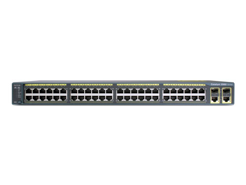 WS-C2960+48PST-S-RF - Cisco 48-Port Gigabit PoE Layer2 Network Switch