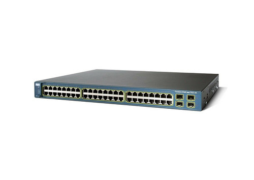 WS-C3560G-48PS-S-RF - Cisco Catalyst Switch 3560 48 10/100/1000T Poe + 4 Sfp + Ipb Image