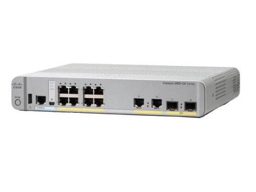 WS-C2960CX-8TC-L= - Cisco Catalyst 2960-Cx 8 - Port Compact Switch Layer 2 - 8 X 10/100/1000 Ethernet Ports 2 Sfp&2Ge Uplinks- Lan Base - Managed