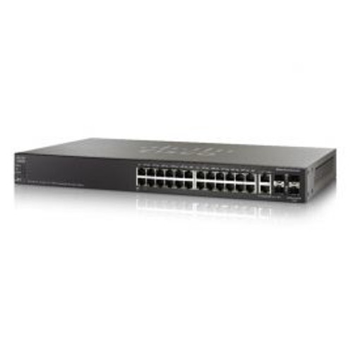 SG550X-24= - Cisco 24 X 10/100/1000 Ports 4 X 10 Gigabit Ethernet (2 X 10Gbase-T/Sfp+ Combo + 2 X Sfp+)