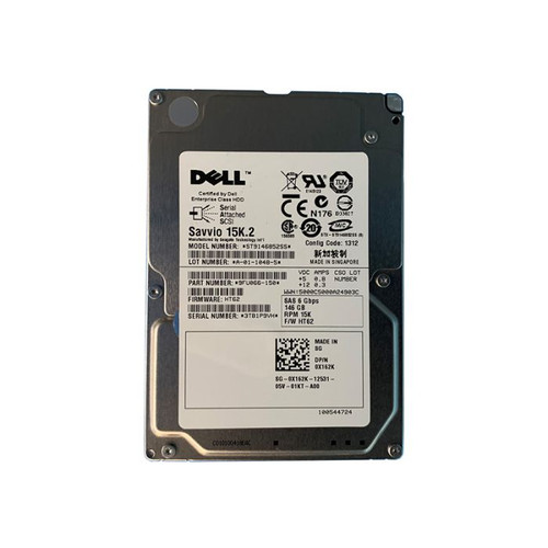 SEAGATE 9FU066-150 146.8gb 15000rpm Dual Port Sas-6gbps 2.5inch Form Factor 16mb Buffer Internal Hard Disk Drive