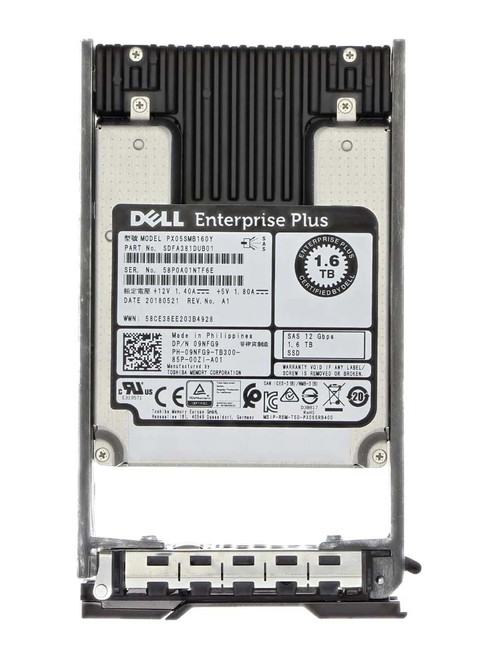 9NFG9 - Dell 1.6TB SAS 12Gb/s 2.5" SSD