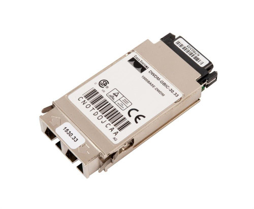 DWDM-GBIC-30.33-RF - Cisco 1.25Gbps 1000Base-DWDM 80Km SC GBIC Transceiver