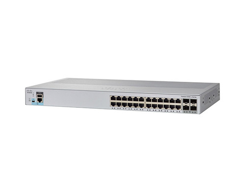 WS-C2960L-24TQ-LL= - Cisco Catalyst 2960L 24 Port Gige. 4 X 10G Sfp+. Lan Lite