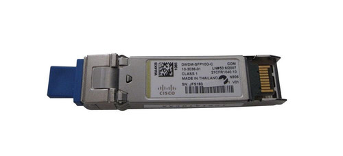 DWDM-SFP10G-C-S-RF - Cisco 10Gbps DWDM 80km SFP+ Transceiver