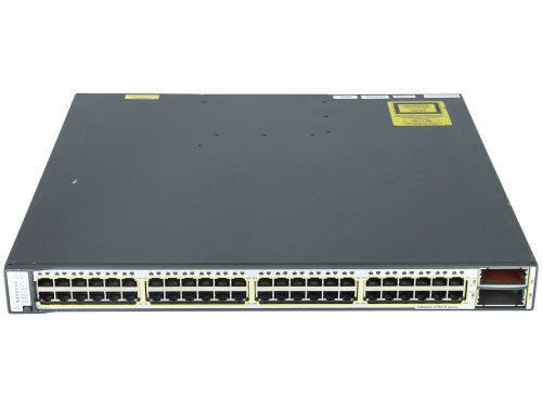 WS-C3750E-48TD-SD - Cisco 48-Port Gigabit RJ45 Stackable Managed Network Switch