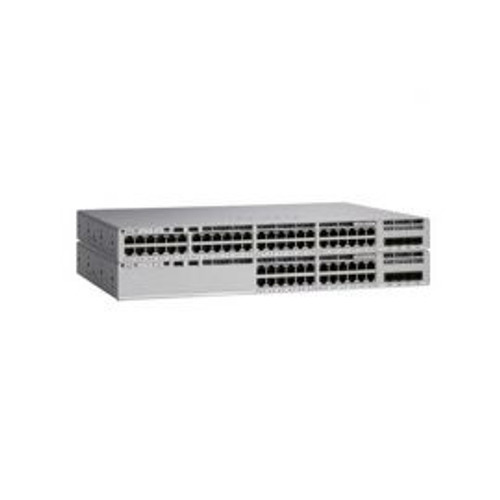 C9200L-48T-4X-E - Cisco Catalyst 9200L 48-Ports 10/100/1000Base-T Manageable Layer 3 Rack-mountable with 10 Gigabit SFP+ Switch