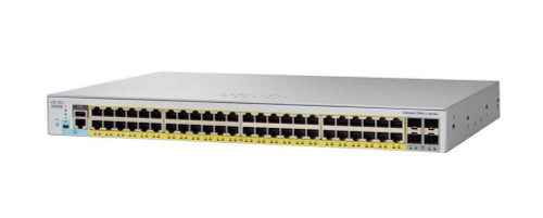 WS-C2960L-48PS-LL-RF - Cisco 48-Port Gigabit PoE+ 4x SFP+ Layer 4 Switch