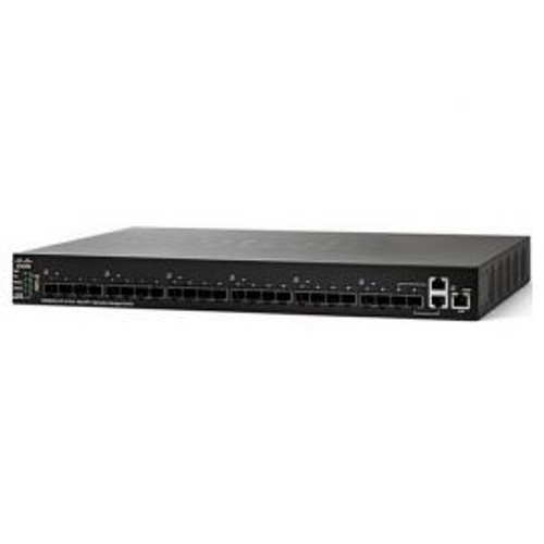 SG550XG-24F-RF - Cisco 24 X 10 Gigabit Ethernet Sfp+ 2 X 10 Gigabit Ethernet 10Gbase-T Copper Port (Combo With 2 Sfp+) 1 X Gigabit Ethernet Management Port