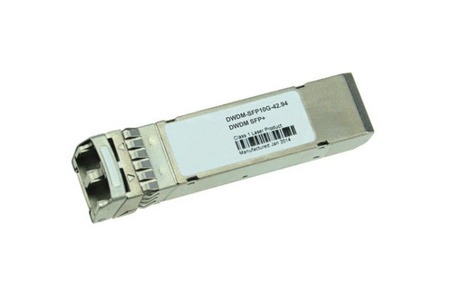 DWDM-SFP10G-42.94= - Cisco 10Gbps 10GBase-DWDM 80Km 1542.94nm SFP+ Transceiver