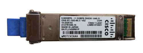 ONS-XC-10G-49.3= - Cisco 10Gbps DWDM 80km 1549.32nm Duplex LC XFP Transceiver