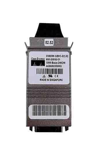 DWDM-GBIC-52.52= - Cisco 1.25Gbps DWDM 80km SC GBIC Transceiver