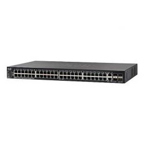 SG550X-48P - Cisco 48 X 10/100/1000 Poe+ Ports With 382W Power Budget 4 X 10 Gigabit Ethernet (2 X 10Gbase-T/Sfp+ Combo + 2 X Sfp+)
