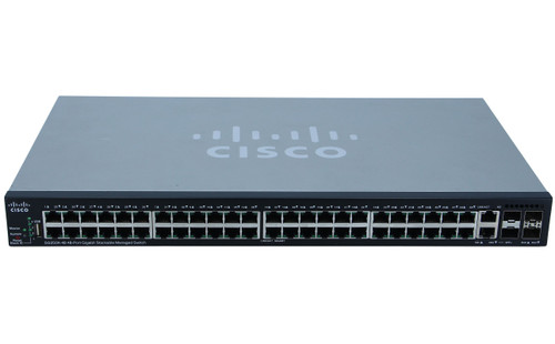 SG550X-48P - Cisco 48-Port Gigabit PoE+ Managed Switch 4x10GbE Stackable