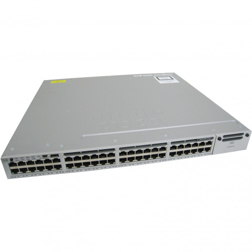 WS-C3850-48P-E= - Cisco 48-Port Gigabit PoE+ Layer 2 1U Network Switch