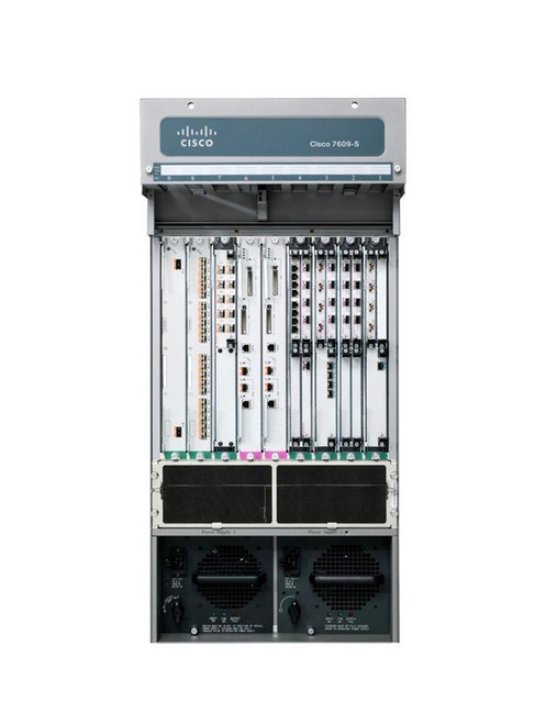 CISCO7609= - Cisco 9-Slot 21U Rack-mountable Router Chassis