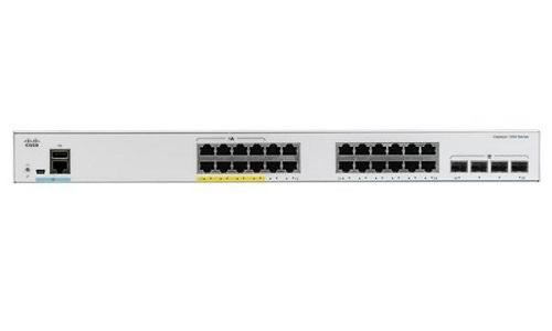 C1000-24FP-4X-L= - Cisco 24X 10/100/1000 Ethernet Poe+ Ports And 370W Poe Budget 4X 10G Sfp+ Uplinks