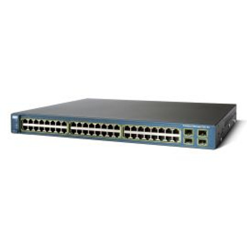 WS-C3560-48PS-S - Cisco Catalyst 3560 48-Ports 10/100 POE 4 SFP Switch