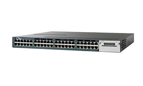 WS-C3560X-48U-E - Cisco Catalyst 3560X 48-Ports 10/100/1000 RJ-45 UPoE USB Manageable Layer3 Desktop and Rack-mountable 1U Switch