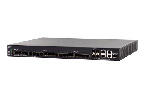 SX350X-24F-K9= - Cisco 24-Port 10GBase-T 4-Port SFP+ Layer 3 Network Switch