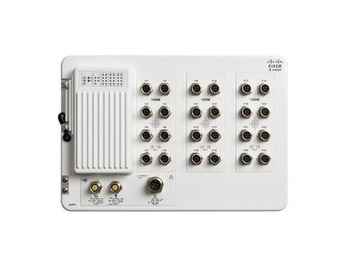 IE-3400H-24FT-E-RF - Cisco 24-Port Fast Ethernet M12 IP67 Network Switch