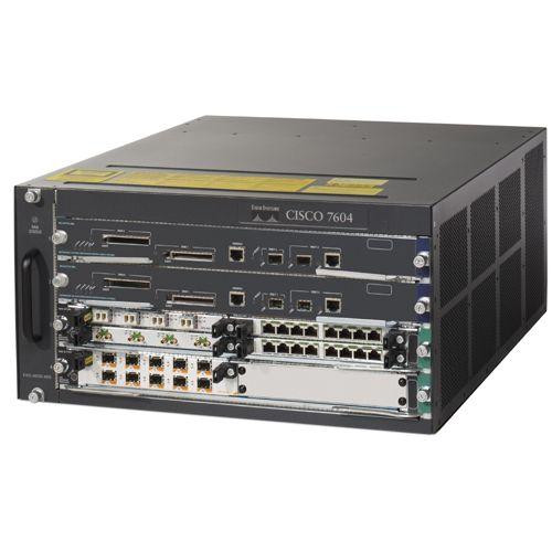 7604-S323B-8G-R - Cisco 4-Slot 5U Rack-Mountable Router Chassis