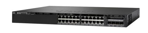 WS-C3650-24PD-S= - Cisco 24-Port Gigabit PoE+ Layer3 1U Network Switch