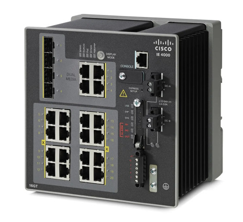 IE-4000-16GT4G-E - Cisco IE-4000 20-Port Gigabit Ethernet Switch