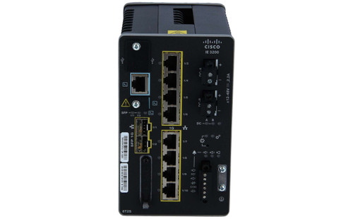 Cisco Catalyst IE3200 Rugged Series Fixed System Network Switch - 8T2S-E - Compatible with Industrial Environments