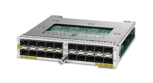 A9K-MPA-20X1GE-RF - Cisco 20-Port Gigabit Ethernet SFP Modular Adapter
