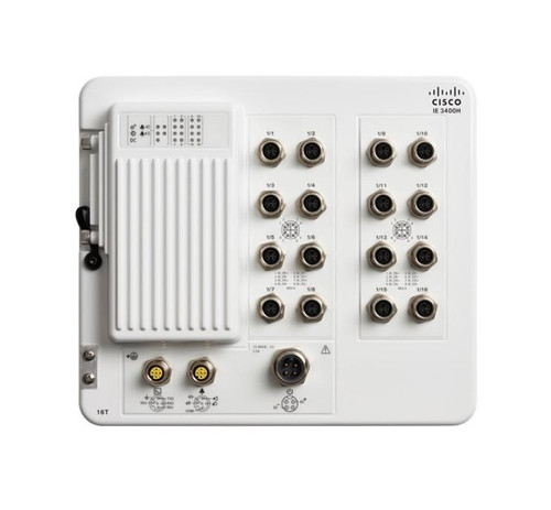IE-3400H-16T-E= - Cisco 16-Port Gigabit M12 IP67 Industrial Switch