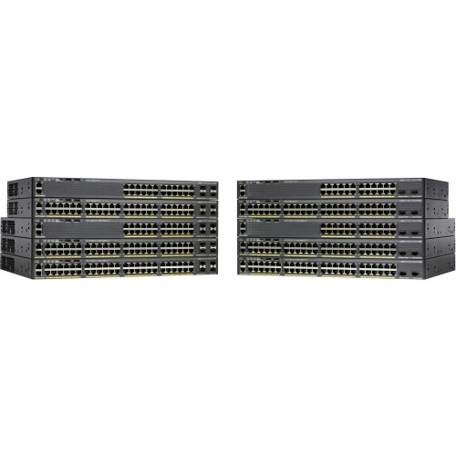 C1-C2960X-24PD-L-RF - Cisco 24-Port Gigabit PoE+ Managed Layer 3 Switch