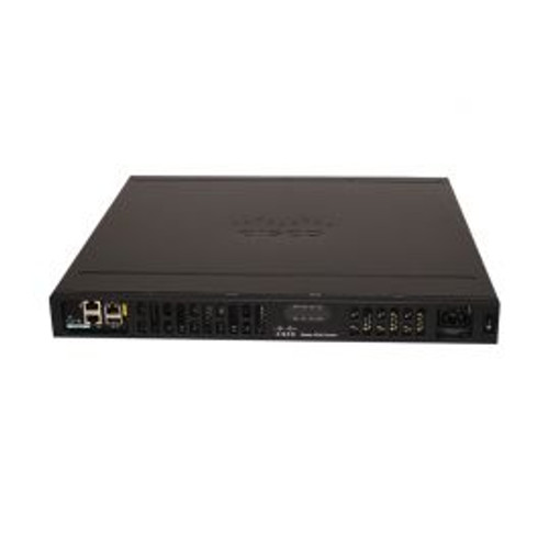 ISR4331-V/K9= - Cisco 100Mbps-300Mbps System Throughput 3 Wan/Lan Ports 2 Sfp Ports Multi-Core Cpu 1 Service Module Slots Security Voice Waas Intelligrnt Wan Onepk Avc
