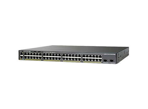 WS-C2960XR-48LPD-I= - Cisco Catalyst 2960-Xr 48 Gige Poe 370W 2 X 10G Sfp+ Ip Lite