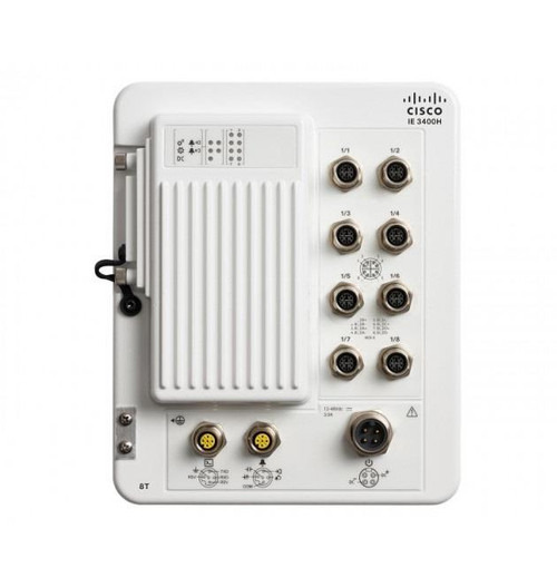 IE-3400H-8FT-A= - Cisco 8-Port Fast Ethernet M12 IP67 Heavy Duty Switch